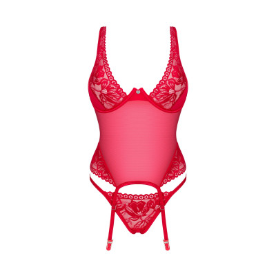 Корсет Obsessive Lacelove corset M/L