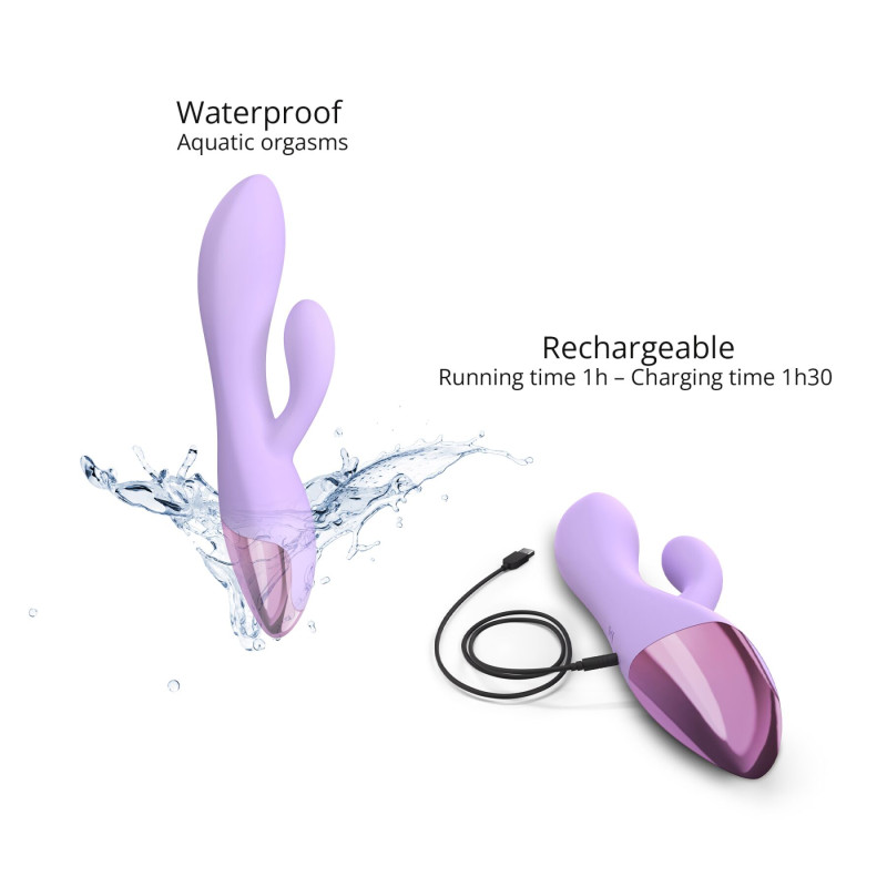Кролик вібратор Love To Love FUNKY BUNNY - VIVA MAUVE
