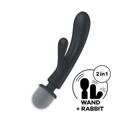 Вібратор Satisfyer Triple Lover Grey