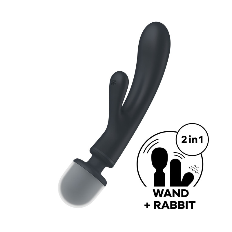 Вібратор Satisfyer Triple Lover Grey