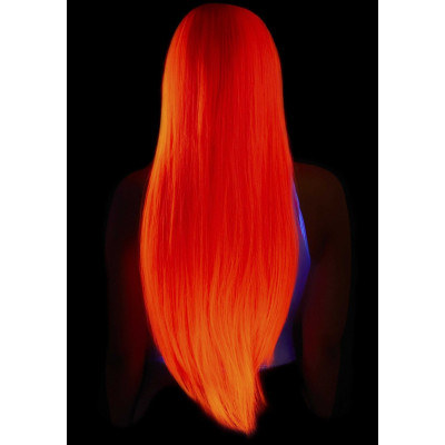 Перука Leg Avenue 33″ Long straight center part wig neon Pink