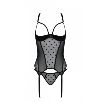 Корсет MARINA CORSET black S/M - Passion