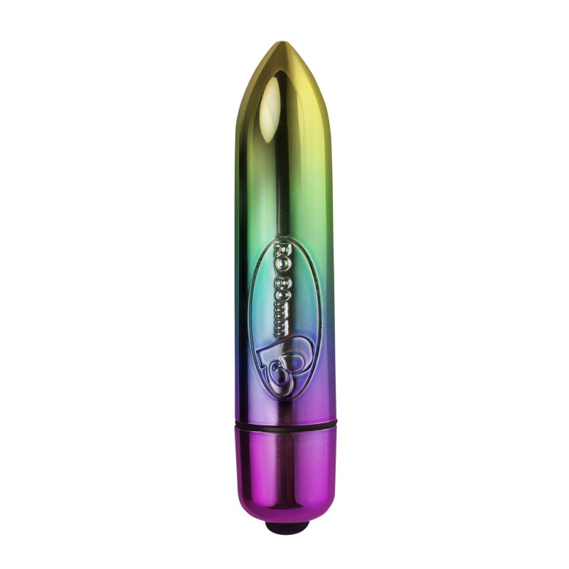 Віброкулька Rocks Off Coloured 7 Speed RO-80mm Rainbow (м'ята упаковка)