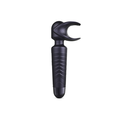 Мастурбатор-вібромасажер Manwan MAN.WAND EVO Black Plum, відмінно для пар, вібромінет