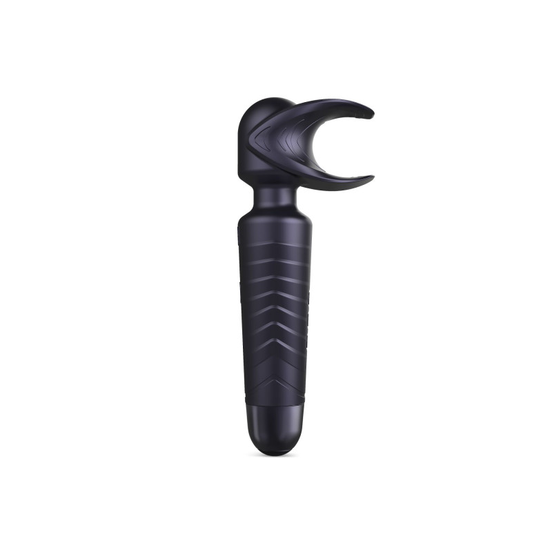 Мастурбатор-вібромасажер Manwan MAN.WAND EVO Black Plum, відмінно для пар, вібромінет