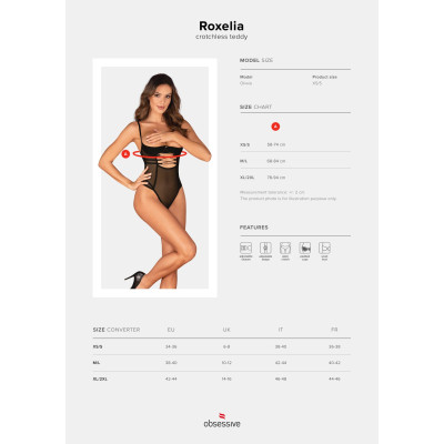 Боді з доступом Obsessive Roxelia M/L