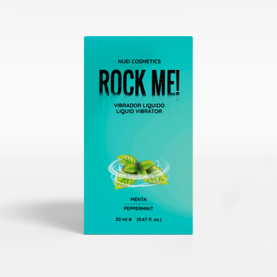 Рідкий вібратор Nuei Rock Me! - М'ята, 20 мл