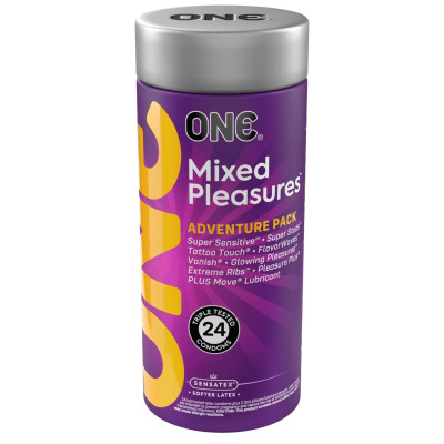 Презервативи ONE Mixed Pleasures 24 шт.