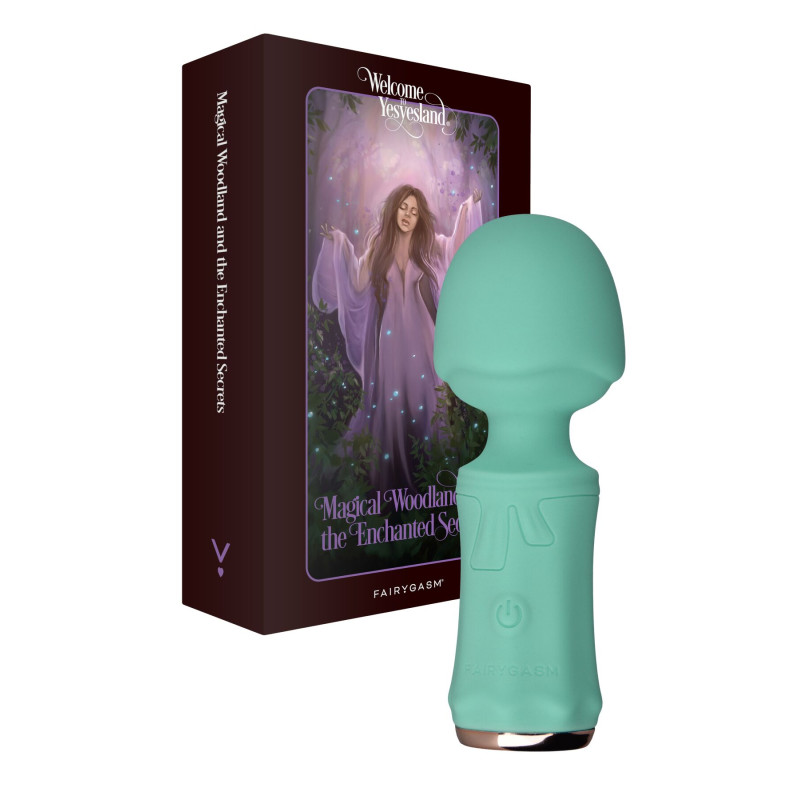 Міні-вібромасажер FairyGasm SecretFuntasy green