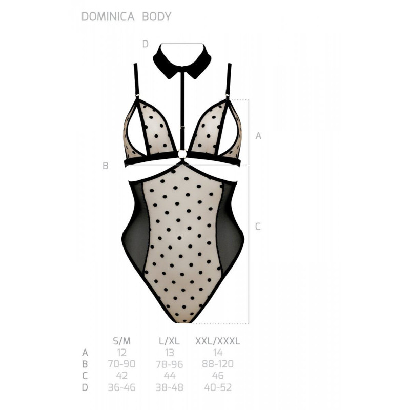 Боді DOMINICA BODY beige L/XL - Passion