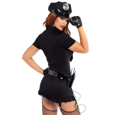 Еротичний костюм поліцейської Leg Avenue Dirty Cop XL
