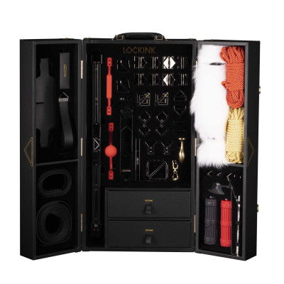 БДСМ-набір LOCKINK All в 1 BDSM Play Kit - Black Color