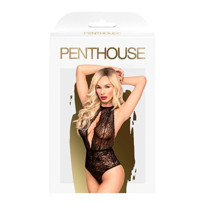 Боді Penthouse - Toxic Powder Black L/XL (м'ята упаковка)