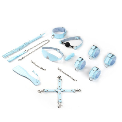 Набір для БДСМ Liebe Seele Macaron Bondage Kit-Mint (9 шт)