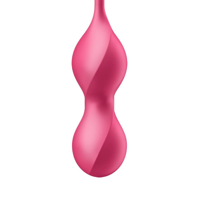 Вагінальні кульки з вібрацією Satisfyer Love Birds 2 Connect App Red