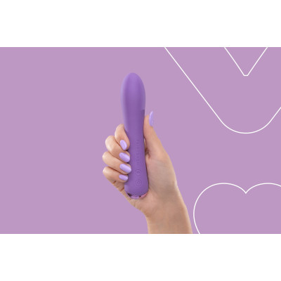Вібратор із підігрівом FairyGasm WowGenie violet, підігрів до 42 °C