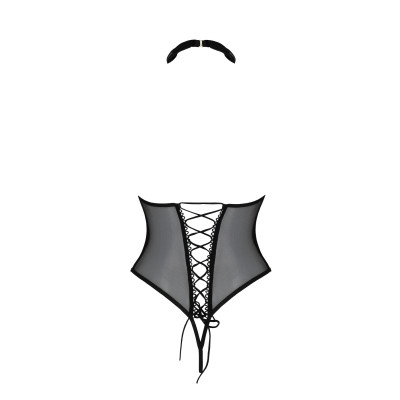 Боді DOMINICA BODY black L/XL - Passion