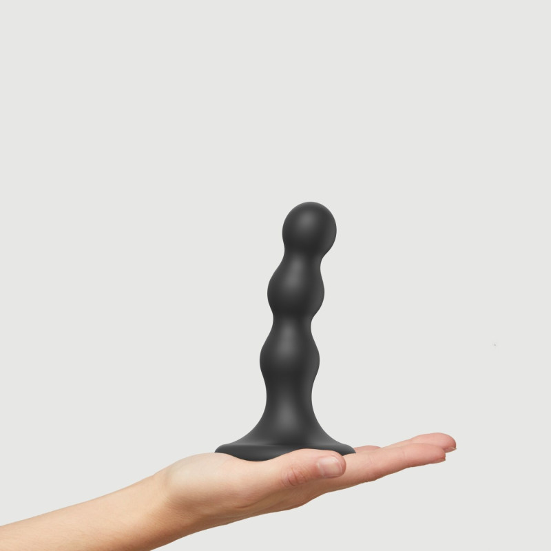 Насадка для страпону Strap-On-Me Dildo Plug Balls Black S