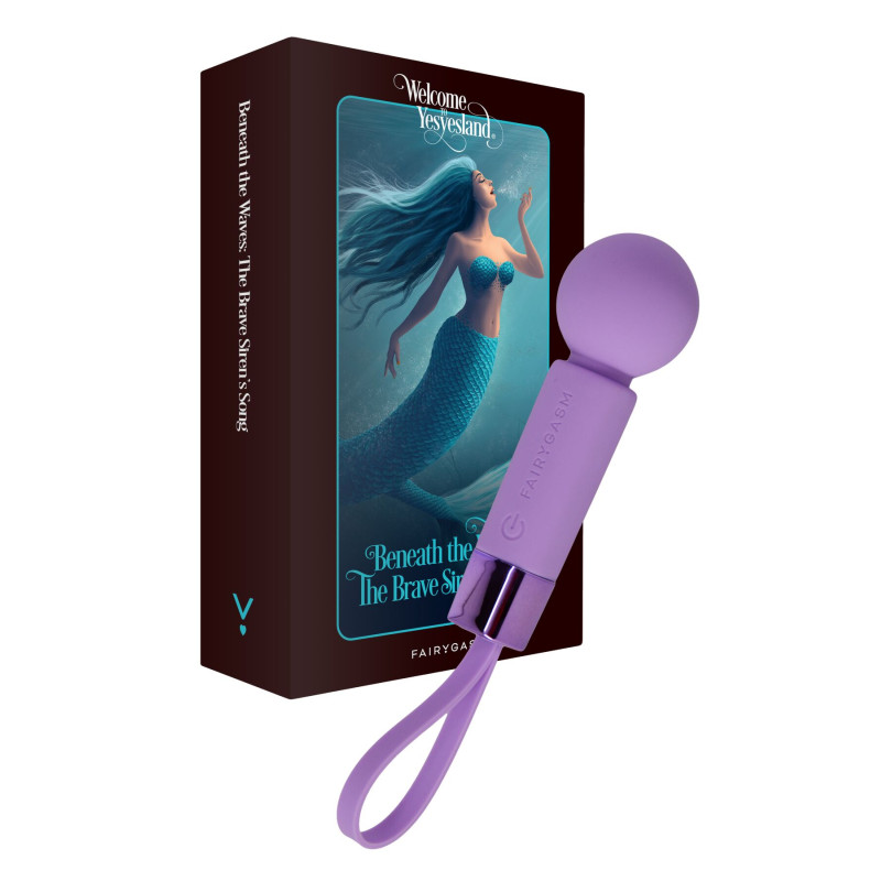 Міні-вібромасажер FairyGasm Pearlstasy violet