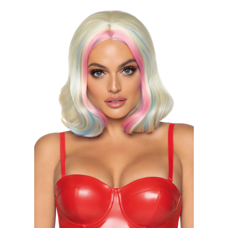 Перука Харлі Квін Leg Avenue Harley wavy bob wig, короткий, 36 см