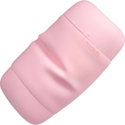 Мастурбатор TENGA PUFFY Strawberry Pink, ультрам'який матеріал, багаторазовий, наскрізний
