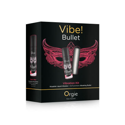 Набір Orgie Vibe! Bullet (віброкуля + рідкий вібратор)