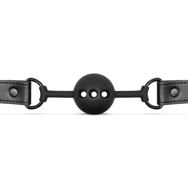 Кляп Bedroom Fantasies Ball Gag Breathable Silicone, чорна