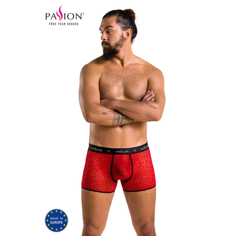 Чоловічі труси 046 SHORT PARKER red S/M - Passion