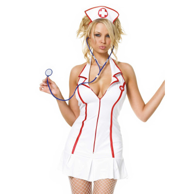 Костюм медсестри Leg Avenue Head Nurse M/L