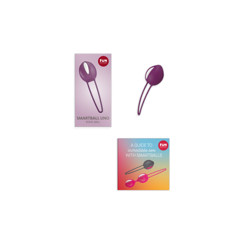 Вагінальна кулька Fun Factory Smartballs Uno White-Grape