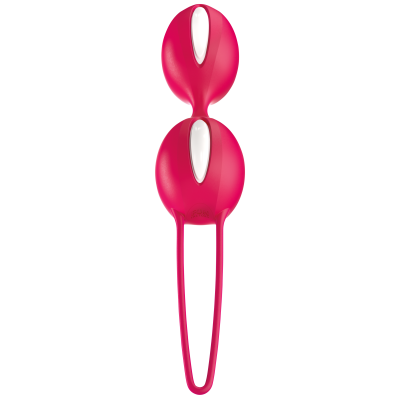 Вагінальні кульки Fun Factory Smartballs Duo White-India Red