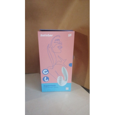 Вакуумний вібратор Satisfyer Supernova White (м'ята упаковка)