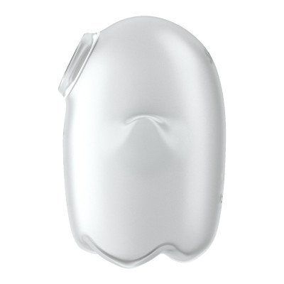 Вакуумний стимулятор із вібрацією Satisfyer Glowing Ghost White