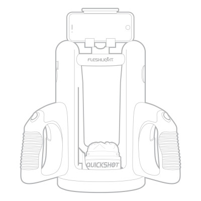 Автоматична секс-машина для чоловіків Fleshlight Quickshot Launch V2, оновлена модель