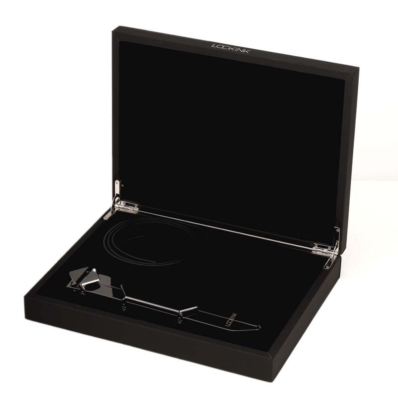 Регульована шльопанка LOCKINK Adjustable Slapper for Impact Play - Black
