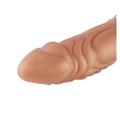 Силіконовий ділдо Hismith Slightly Curved Monster Series