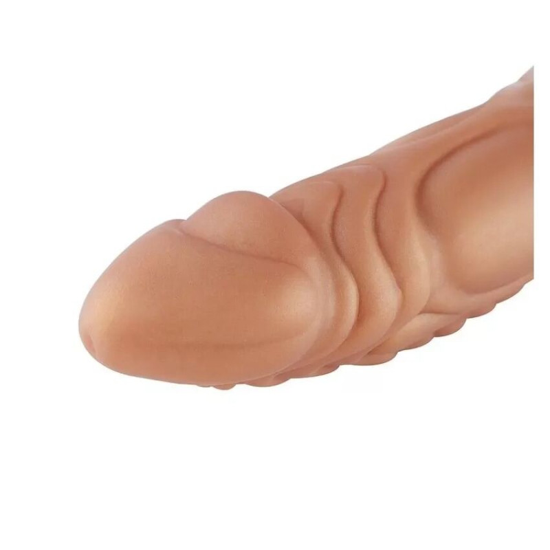 Силіконовий ділдо Hismith Slightly Curved Monster Series