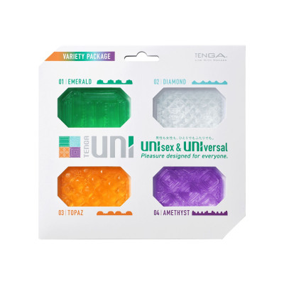 Набір мастурбаторів Tenga UNI (4 шт)