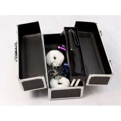 Кейс для зберігання секс-іграшок BMS Factory - Large Lokable Vibrator Case Black