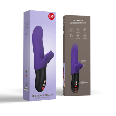 Вібратор-пульсатор Fun Factory Bi Stronic Fusion Violet