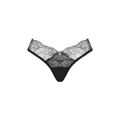 Сітчасті трусики під омбре Obsessive Bella Rou XS/S