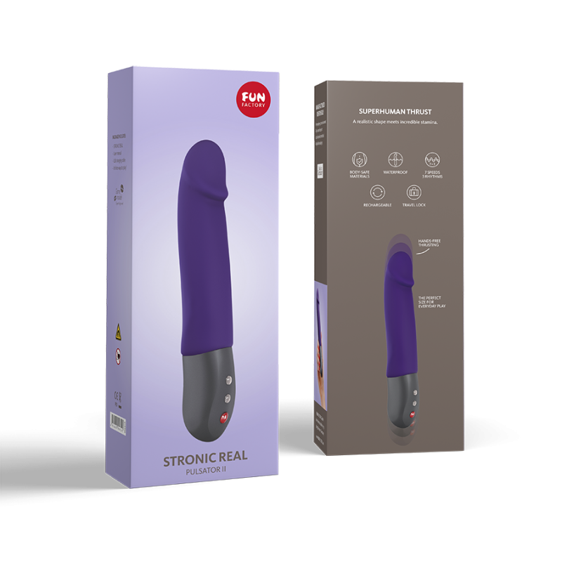 Пульсатор Fun Factory Stronic Real Violet
