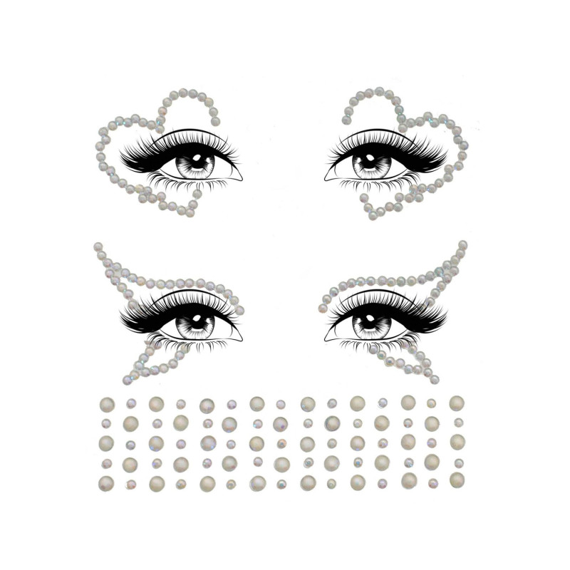 Маска-наклейка на обличчя Leg Avenue Ayla face jewel sticker