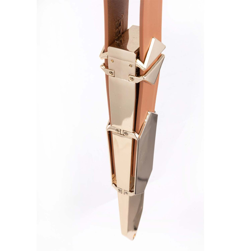 Регульована шльопанка LOCKINK Adjustable Slapper for Impact Play - Brown