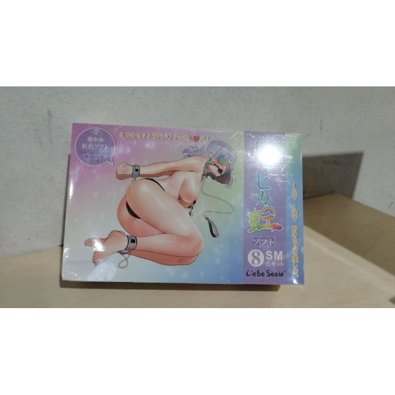 Набір для БДСМ Liebe Seele Vivid Rainbow Set (8 шт) (м'ята упаковка)