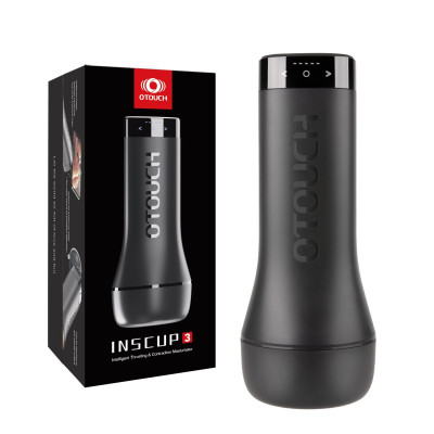 Мастурбатор Otouch INSCUP 3, з поштовхами та стисканням