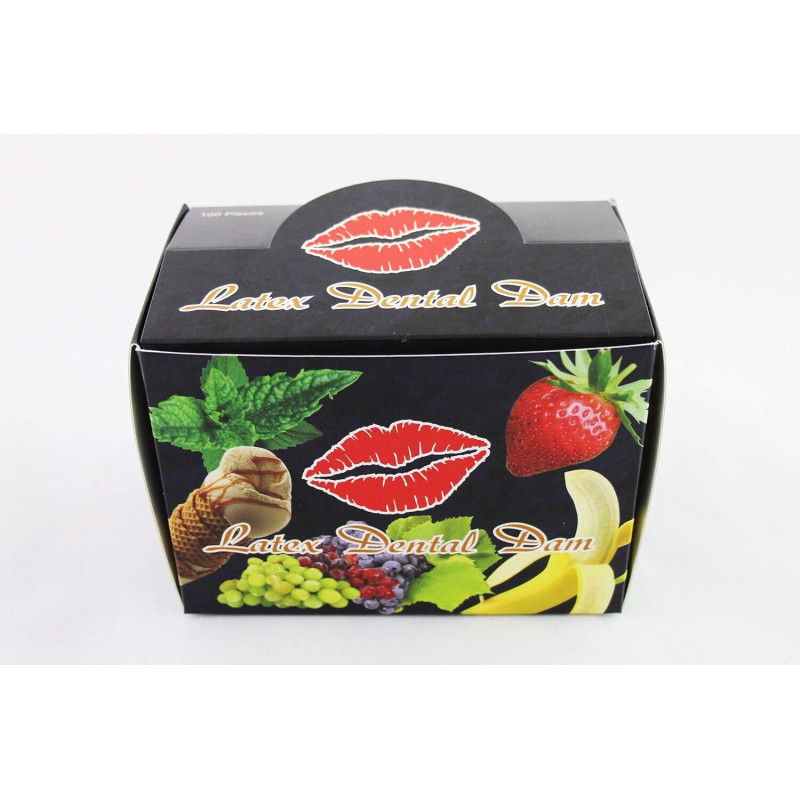 Набір серветок латексних Latex Dental Dams Assorted 100 шт