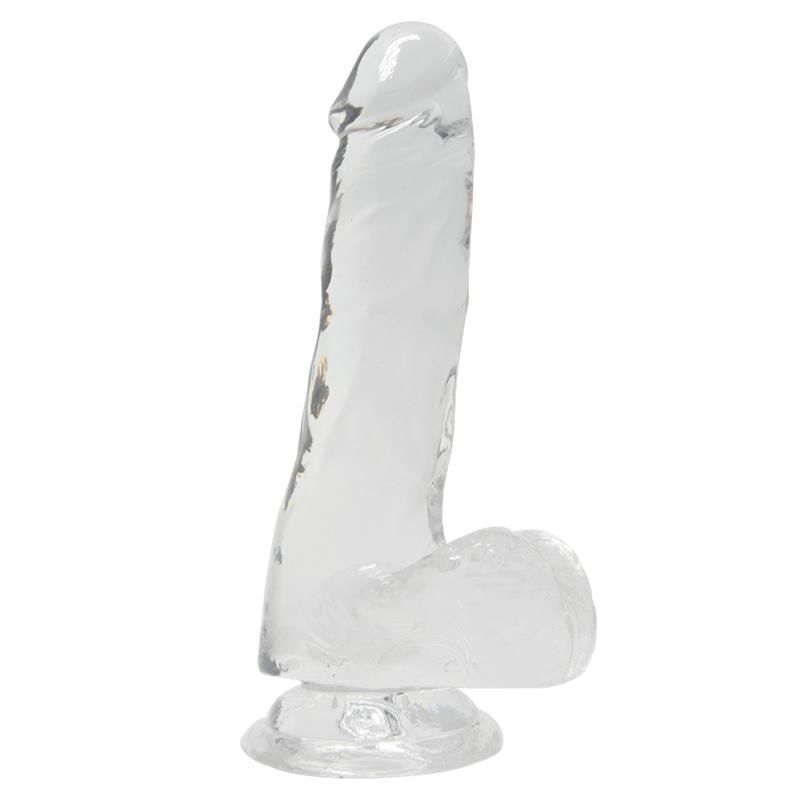 Прозорий фалоімітатор Alive Jelly Dildo Pepito (м'ята упаковка)