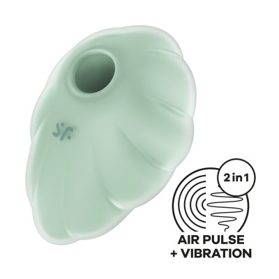Вакуумний вібратор Satisfyer Cloud Dancer (Mint) Вакуумний вібратор Satisfyer Cloud Dancer (Mint)