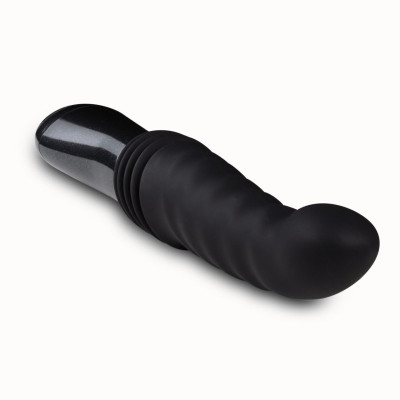 Вібратор-пульсатор Temptasia by Blush - Lazarus Thrusting Dildo, чорний